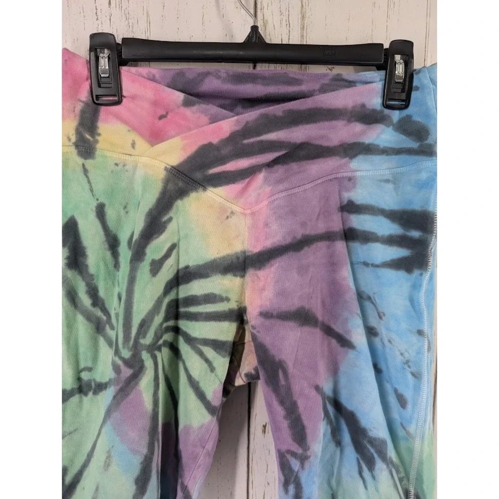 Victorias Secret Size Large Multicolor Tie Dye Womens Biker Shorts - Picture 5 of 7